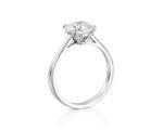 18K Solid Gold High End Sparkling Lab Grown Diamond 3 Ct Solitaire Ring Engagement Ring - Image 7