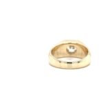 18K Solid Gold 2.00 CTW Lab Grown Diamond Men’s Ring - Image 3