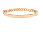 18K Solid Gold 1.70 Carat Natural Diamond Bangle - Image 2