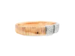 18K Solid Gold 1.68 Carat Lab Grown Diamond Bangle - Image 2