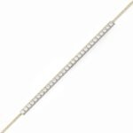 18k Solid Gold 3.00mm Lab Grown Diamond Tennis Bracelet - Image 3
