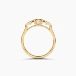 18k Solid Gold Natural Diamond Promise Ring | Weeding Ring - Image 6