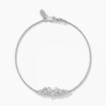 18k Solid Gold Lab Grown Diamond Bracelet | Chain Bracelet for Women - Image 4