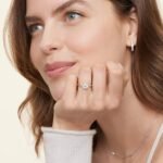 18K Solid Gold 2.50 CT Round Cut Infinity Shank Solitaire Lab Grown Diamond Engagement Ring - Image 3