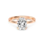 18K Solid Gold 1.52ct Round Brilliant Cut Solitaire Natural Diamond Engagement Ring - Image 3