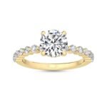 1.77Ct Round Brilliant Natural Diamond Solitaire Engagement Ring - Image 3