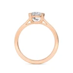 18K Solid Gold 1.52ct Round Brilliant Cut Solitaire Natural Diamond Engagement Ring - Image 2