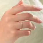 18K Solid Gold 1.00 CT Lab Grown Diamond Nine-Stone Wedding Band - Image 5